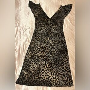 Teeze Me Tan Polyester Dress